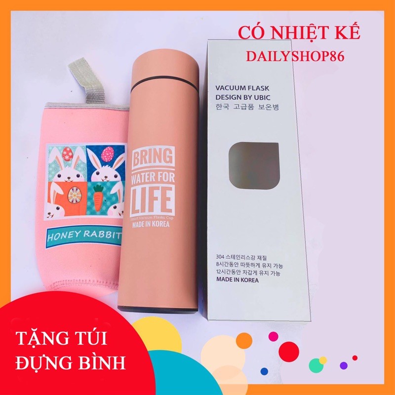 Bình giữ nhiệt KOREA, pha trà thông minh chính hãng tặng kèm túi đựng bình | BigBuy360 - bigbuy360.vn