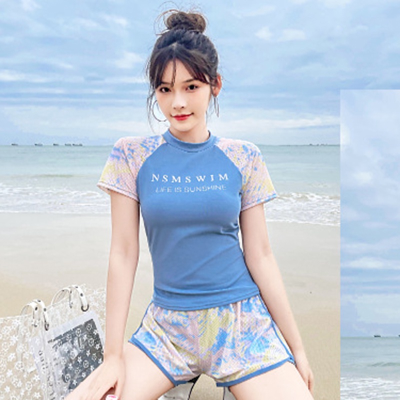 Bộ đồ bơi IELGY thời trang mùa xuân xinh xắn cho nữ