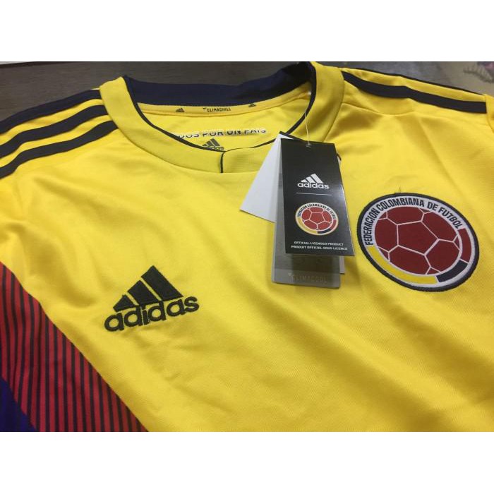 Áo Thun Jersey Colombia World Cup 2018