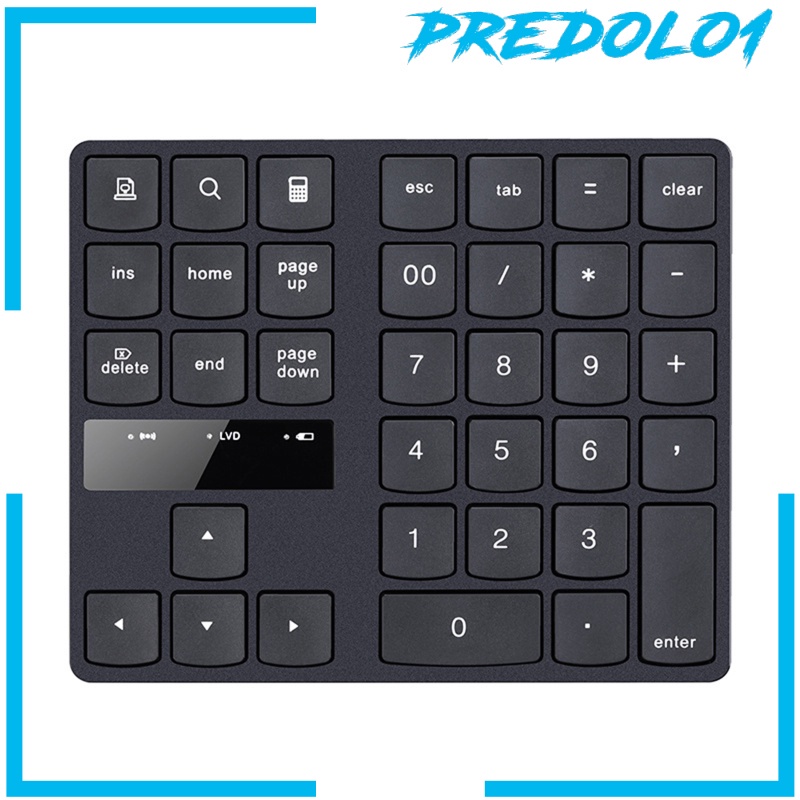 Bàn Phím Số Không Dây Bluetooth 2.4ghz 35 Phím Cho Laptop Pc