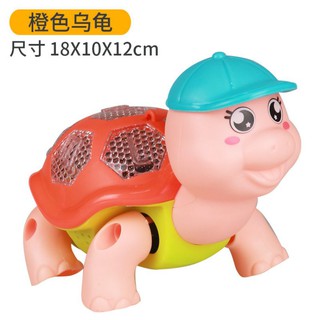 Đồ chơi rùa pin chạy pin, nhạc, đèn