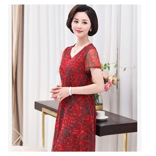 Váy  cho mẹ, đầm cho mẹ (chất co giãn)