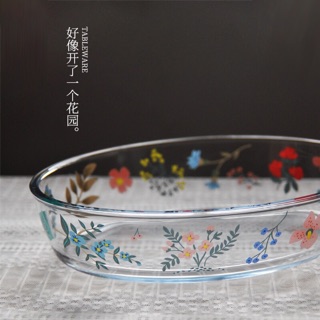 [Order] Bát thuỷ tinh hoa văn nghệ thuật ( chịu nhiệt)