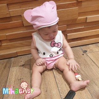 Bộ Bodysuit Cho Bé Hình Hello Kitty - Mihababy - BDS_HELLOKITTY