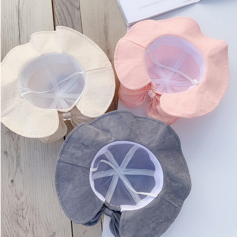 Nón Vành To Chống Nắng Xinh Xắn Cho Bé Gái