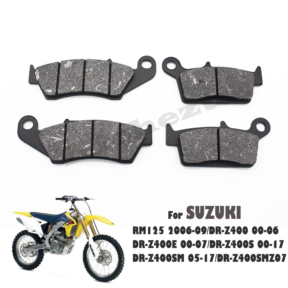 Má Phanh Xe Máy Trước & Sau Cho Suzuki RM125 DRZ400 DRZ400E DRZ400S DRZ400SM DRZ400SMZ DRZ400 E S SM