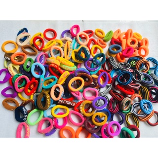 Set 10 dây cột tóc Trơn Nhiều màu, siêu Chăc