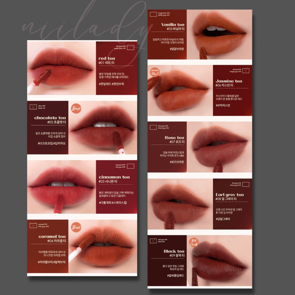 Son Romand Milk Tea Velvet Tint