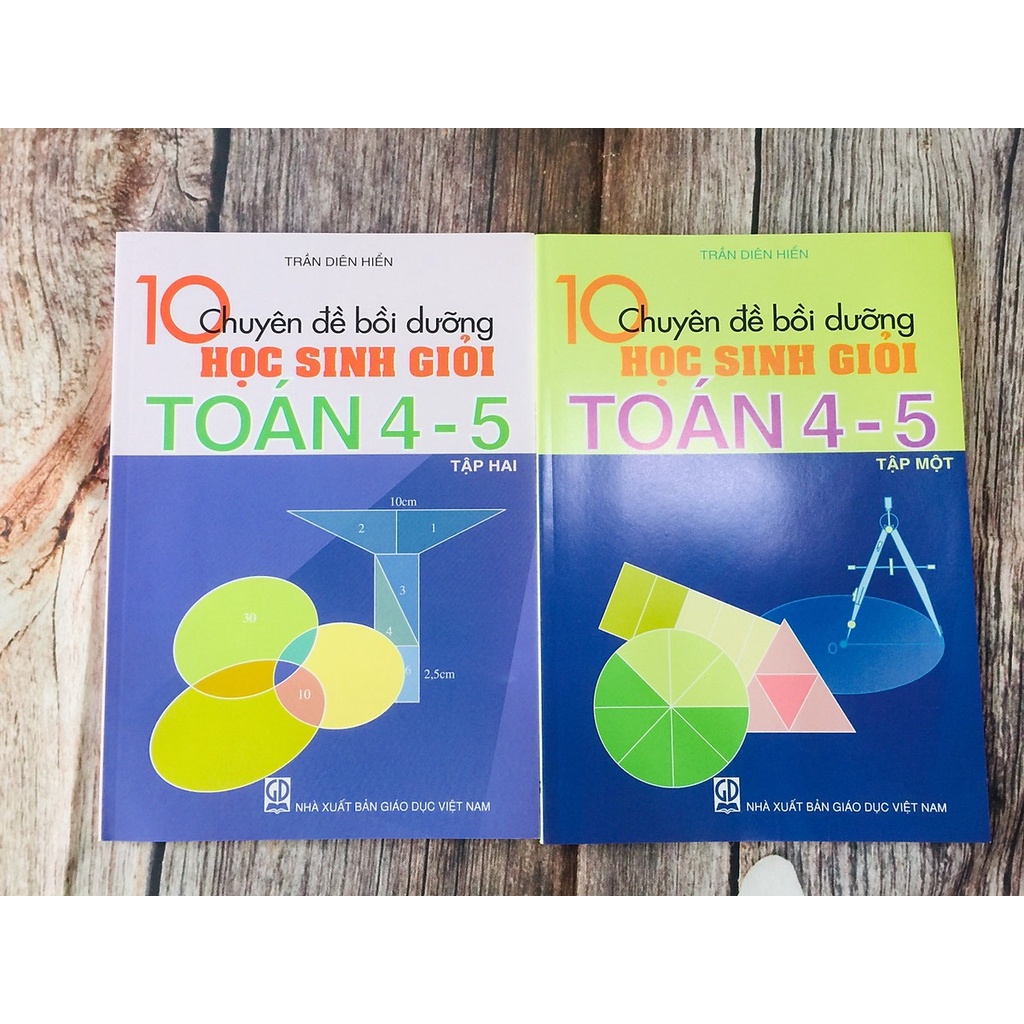 Sách - 10 chuyên đề bồi dưỡng học sinh giỏi Toán lớp 4-5 ( tập 1+2 )