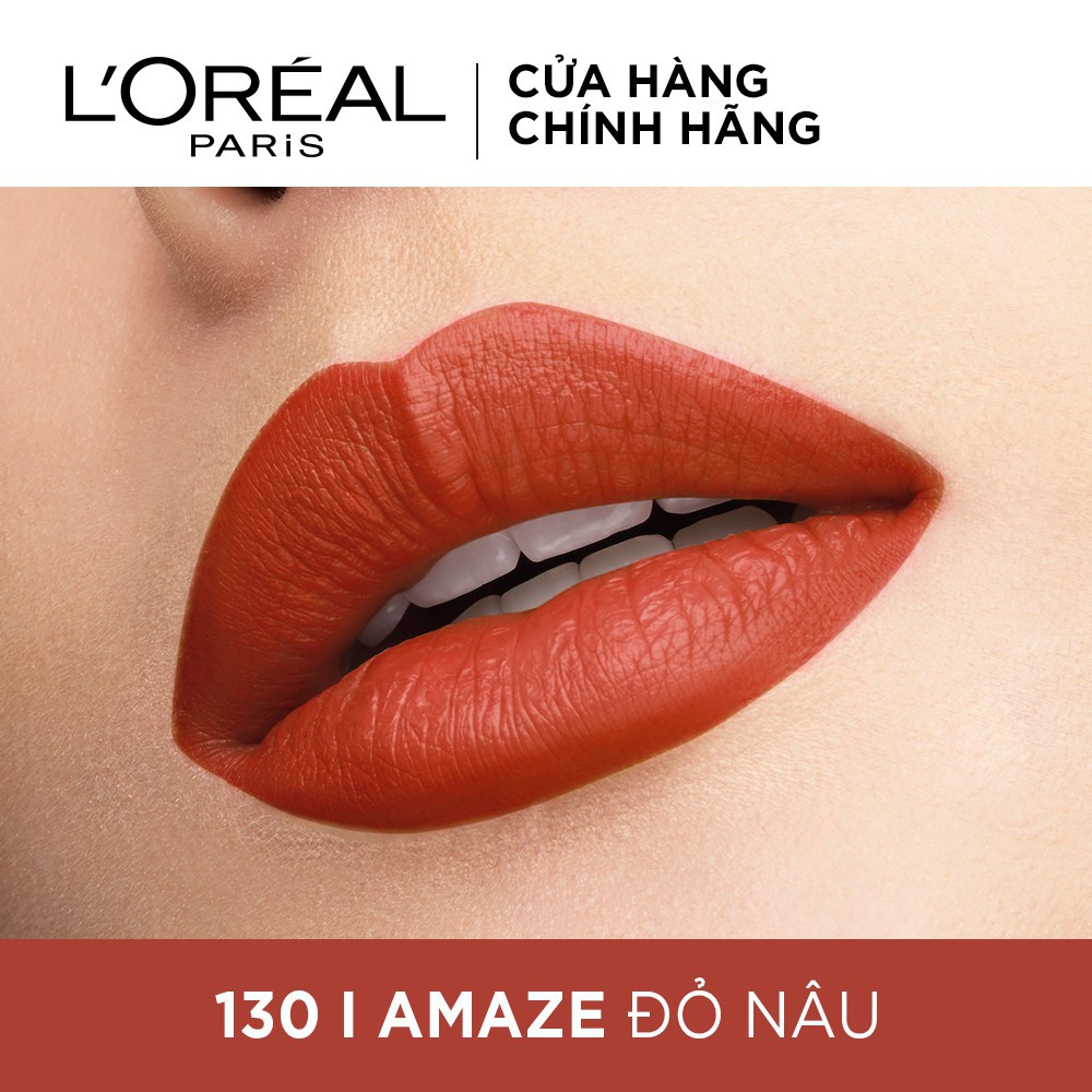 Son kem lì nhẹ môi cao cấp Rouge Signature Matte Liquid L'oreal 7ml