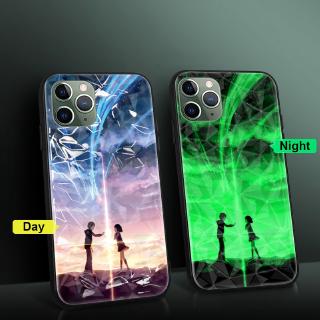 Ốp iPhone 11 Điện Thoại Cứng Hiệu Ứng Dạ Quang In Hình Naruto Cho iPhone 11 Pro Max iPhone X XS iPhone 7 Plus 8 Plus 6 Plus 6s Plus Anti Fall Back Cases Covers Glow in the Dark