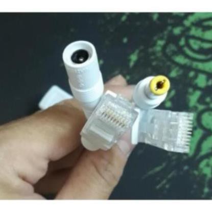 Bộ Jack POE Tải Nguồn Theo Dây Mạng Cổng RJ45