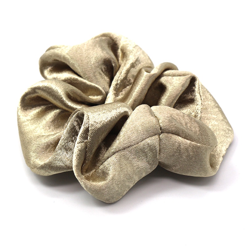 Thời Trang Dây Buộc Tóc Vải Co Giãn Màu Sáng Cá Tính Cho Nữ