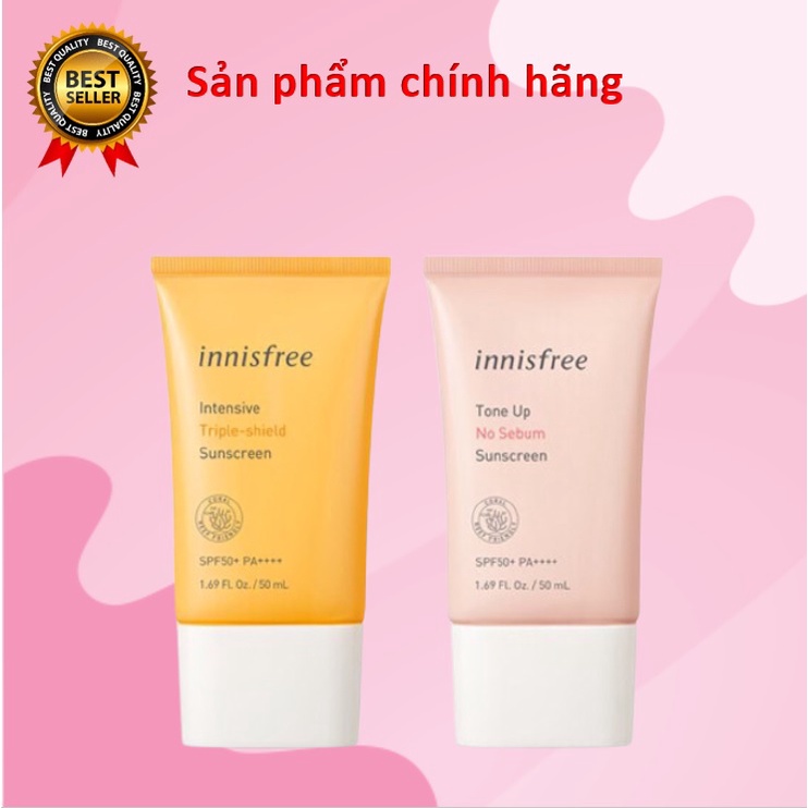 Kem chống nắng lâu trôi làm sáng da innisfree Intensive Triple Care Sunscreen SPF50+ - Chính Hãng | BigBuy360 - bigbuy360.vn