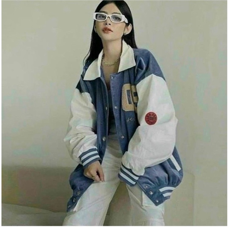 Áo khoác bomber Unisex chống nắng chất nhung tăm,form rộng 2 lớp đẹp cho nữ,nam 09 - ZADOLA