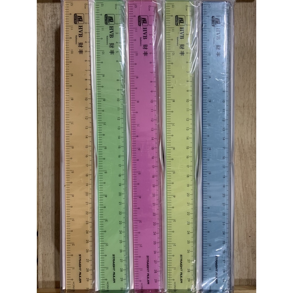 ( 10 Cây ) Thước Thẳng Dẹp 30 Cm Thuận Nam Camshop