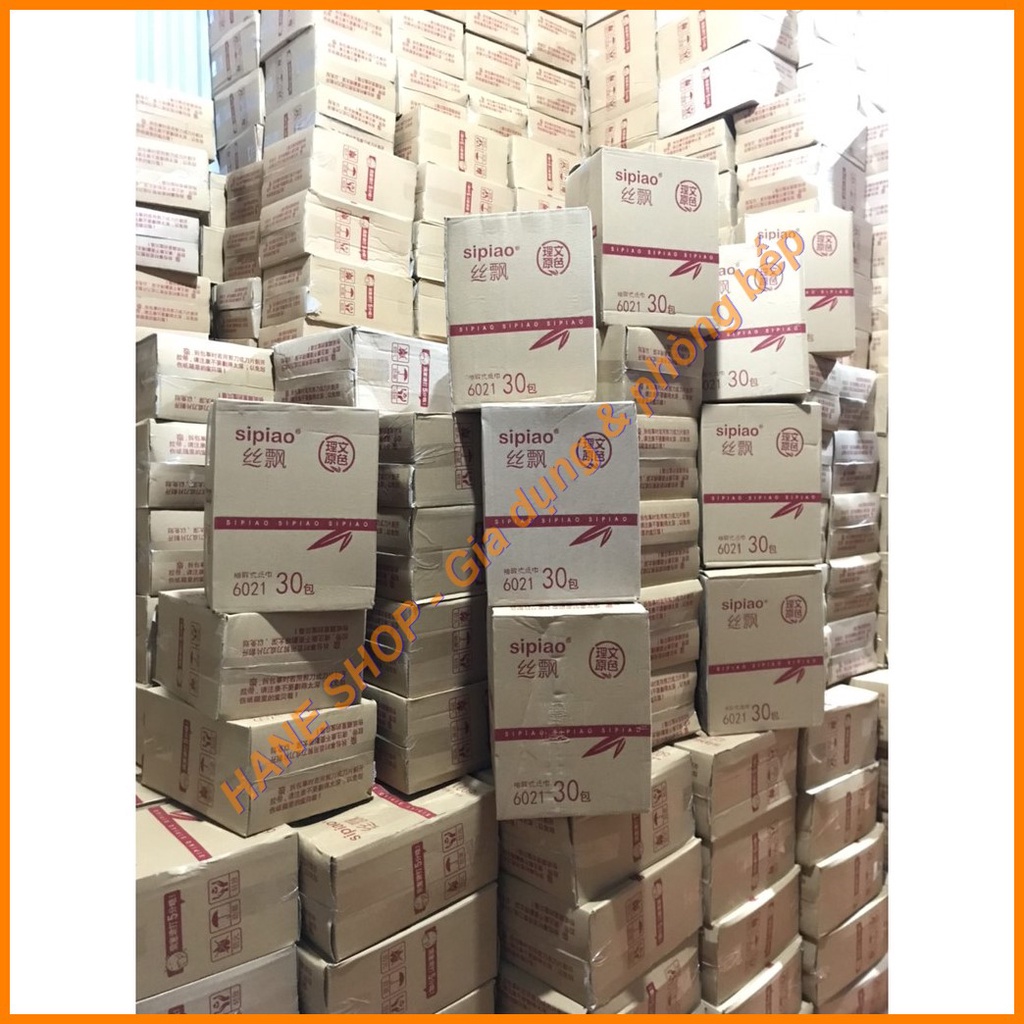 Combo 10 gói Giấy ăn Gấu trúc - gói 300 tờ x 3 lớp