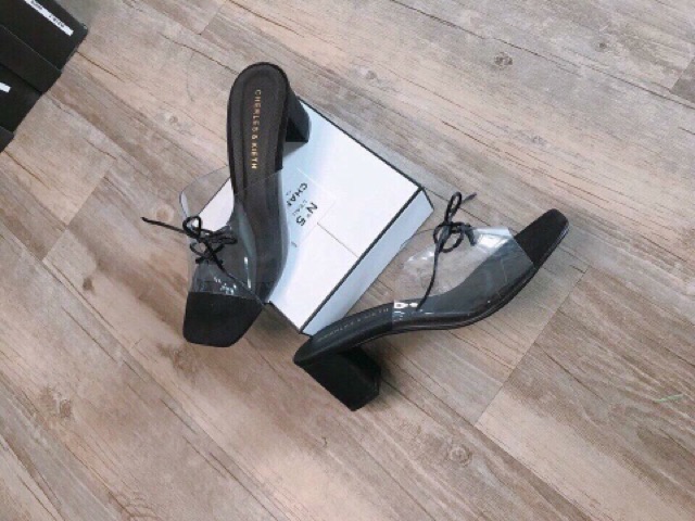 Guốc mica buộc dây