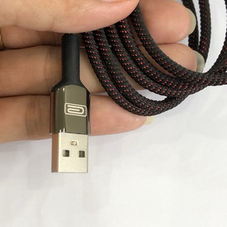 Cáp sạc bọc dù tự ngắt Earldom EC-063