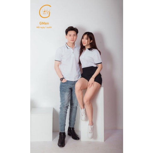 Áo polo trơn cổ bẻ  phong cách trẻ trung, áo phông nam ngắn tay chất thun cá sấu đẹp mặc hè