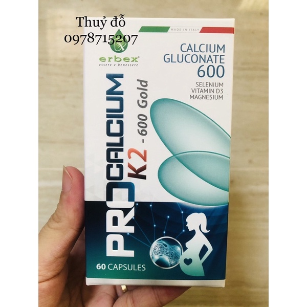 Thực phẩm chức năng Procalcium K2 600 Gold