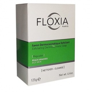 [Date 2025] - Xà bông tẩy tế bào chết cho da mụn Floxia Exfolating Dermocosmetic Soap Regulator 125g