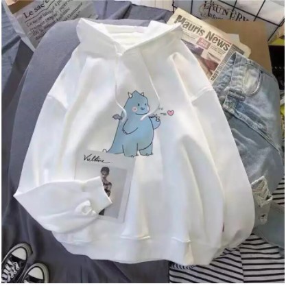 Áo Hoodie Hình Khủng Long Cánh Bắn Tim siêu Cute BIGOMALL
