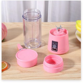 Máy xay sinh tố mini 380ml sài pin