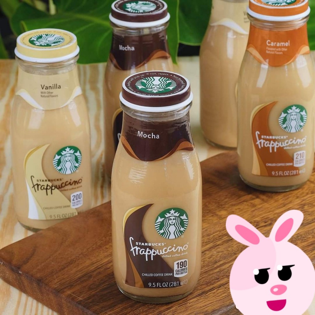 [FREESHIP] CHAI CÀ PHÊ STARBUCKS CÁC VỊ 281ML SX,V