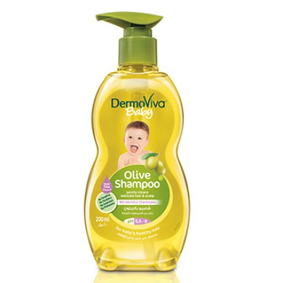 Dầu gội DermoViva chiết xuất Olive cho bé - Dermoviva Baby Olive Shampoo 200ml