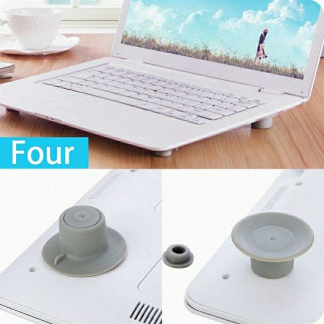 Set 4 chân đế laptop cao su siêu bền