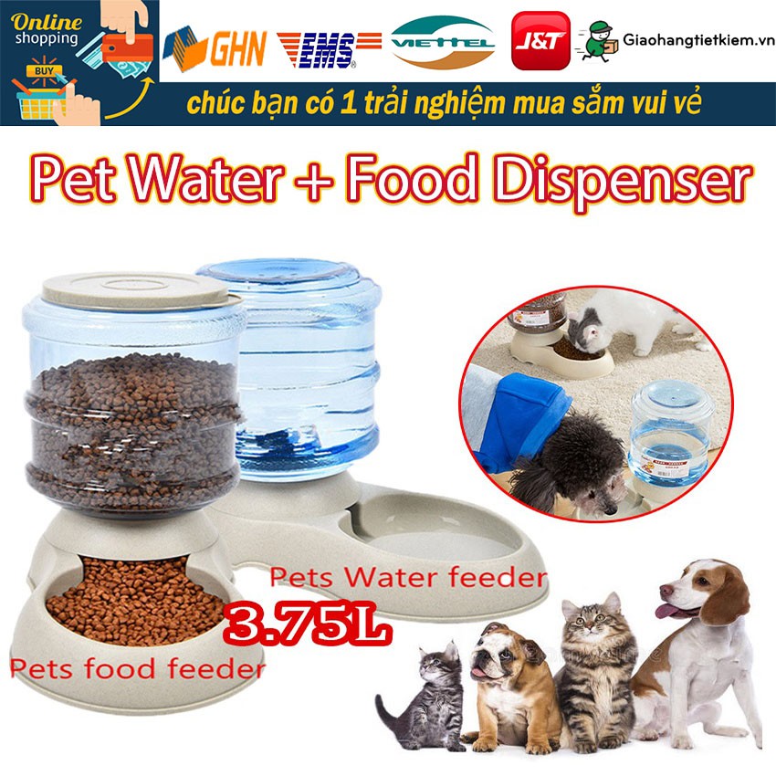 máng uống nước cho thú cưng