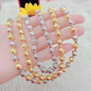 Dây chuyền bi dây chuyền nữ 2 màu cao cấp