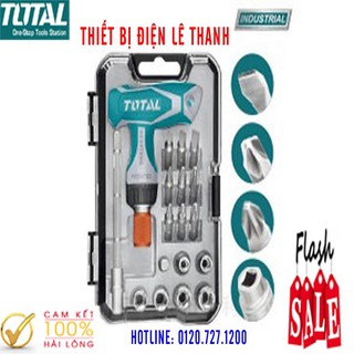 Bộ mũi vít 18 chi tiết total tacsd30186