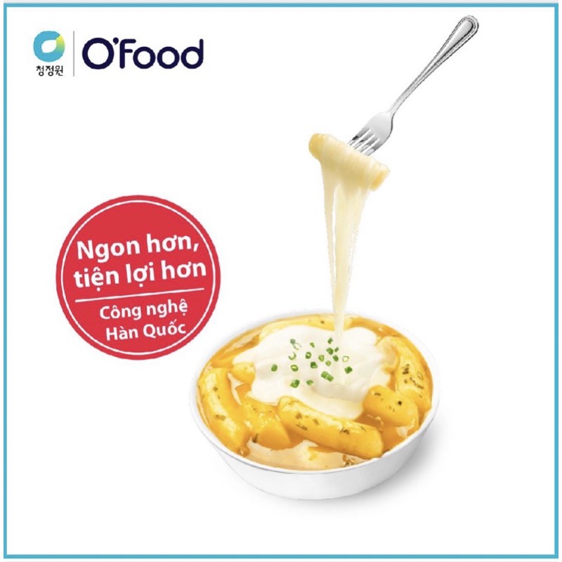 Tokpokki Hàn Quốc vị phô mai O’Food 140g