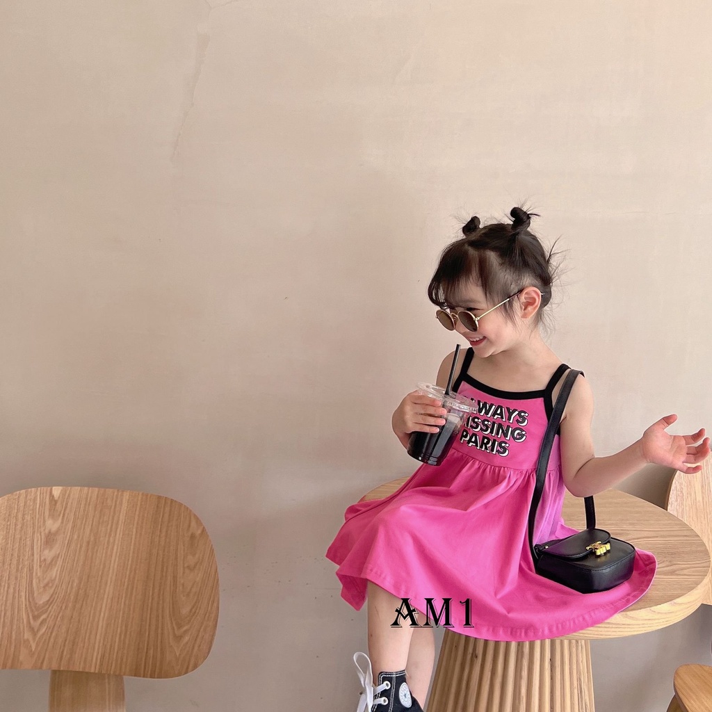 (8-20kg) Váy bé gái dễ thương TTR44 Váy 2 dây cho bé