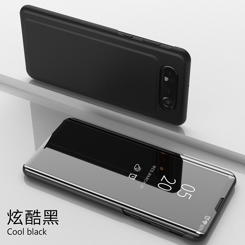 Bao da điện thoại mặt gương thông minh thời trang cho Samsung A80 A90 | BigBuy360 - bigbuy360.vn