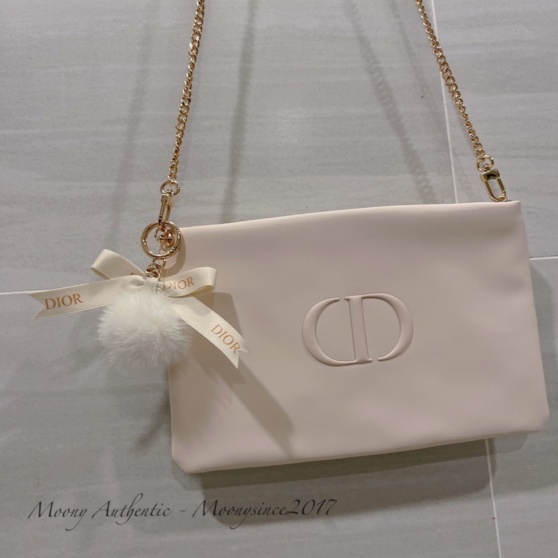 Bóp đựng đồ trang điểm make up gift Dior pouch