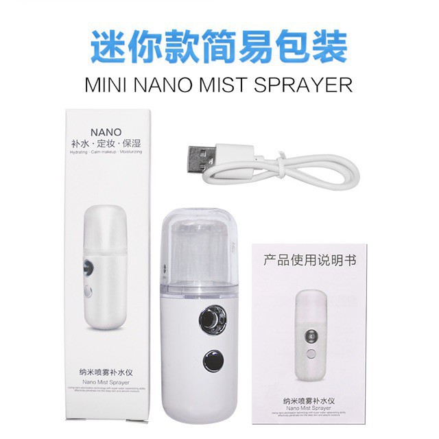 Máy xông mặt , Máy phun sương mini - nhỏ gọn, tiện dụng, đáp ứng mọi nhu cầu sử dụng