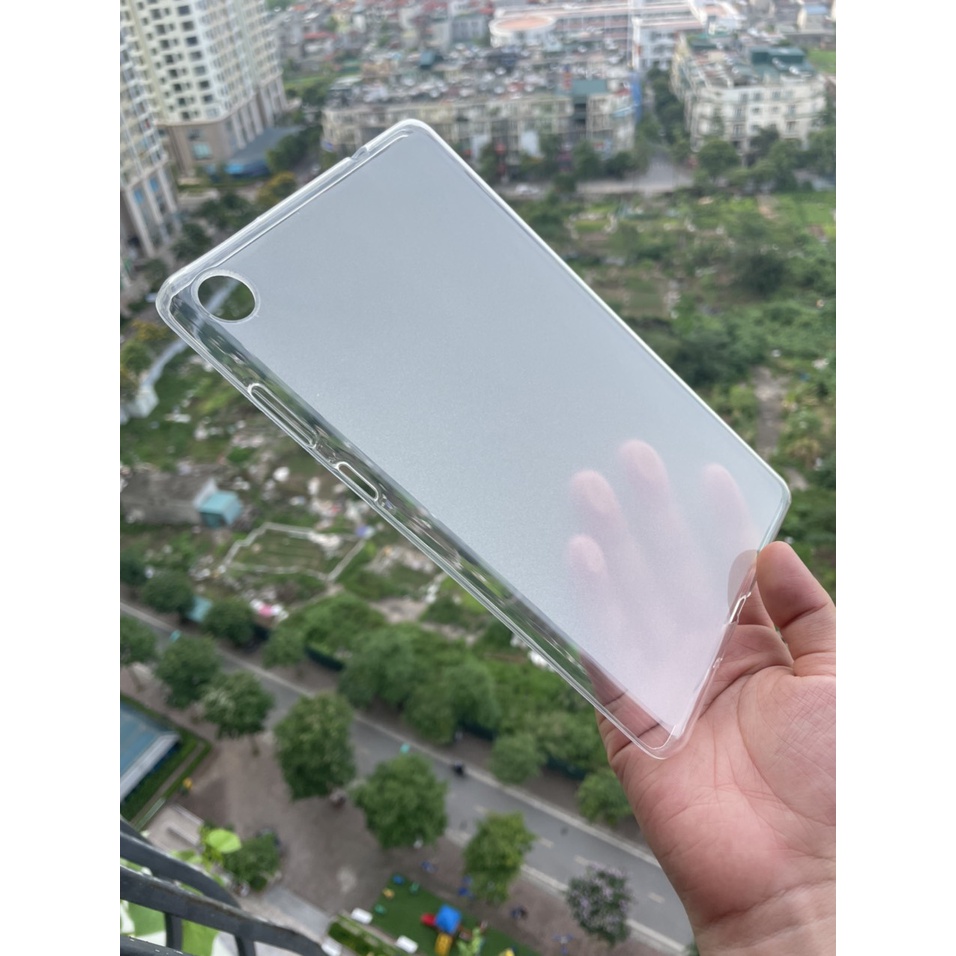 Ốp dẻo Lenovo Tab M8  trong mờ, chống bám vân tay