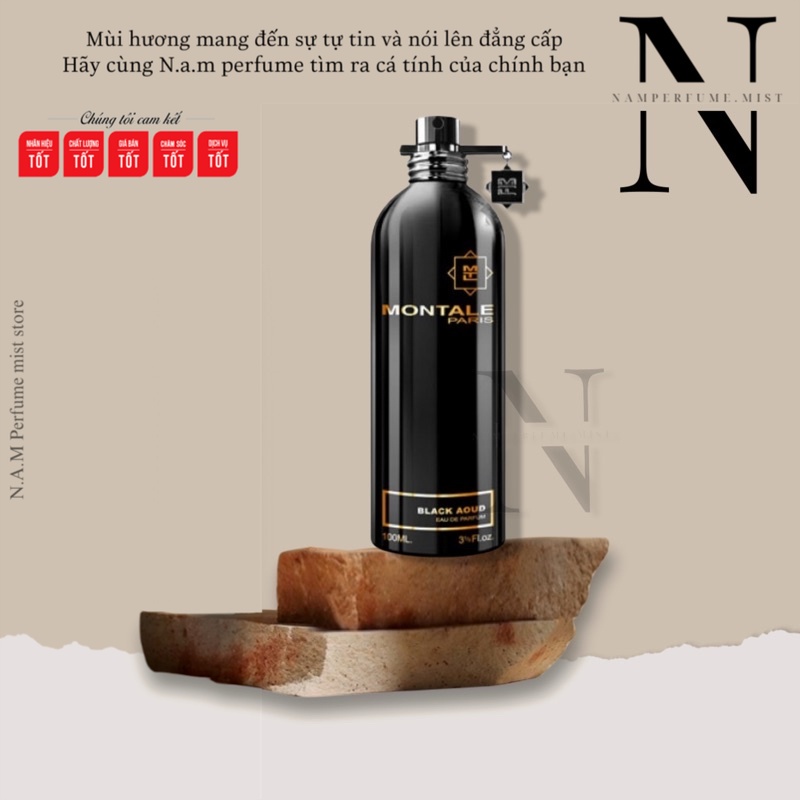 Montale Black Aoud | Nước Hoa Nam |  Bí ẩn , Sang trọng