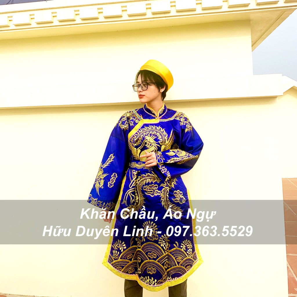 Áo hầu giá Chầu Lục, hầu đồng Chầu Lục Cung Nương - vị Thánh Chầu anh linh trong hàng Tứ Phủ Chầu Bà