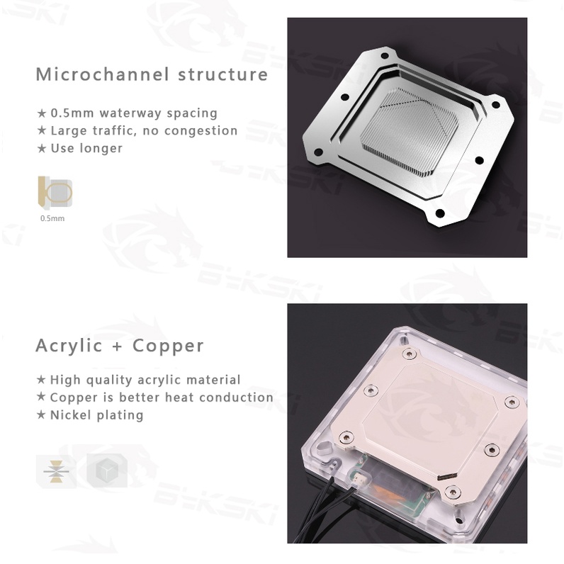 Khối Nước Sd Ng cho INTEL LGA1150 1151 1155 1156 1200 1700 2011 2066 X99 I7