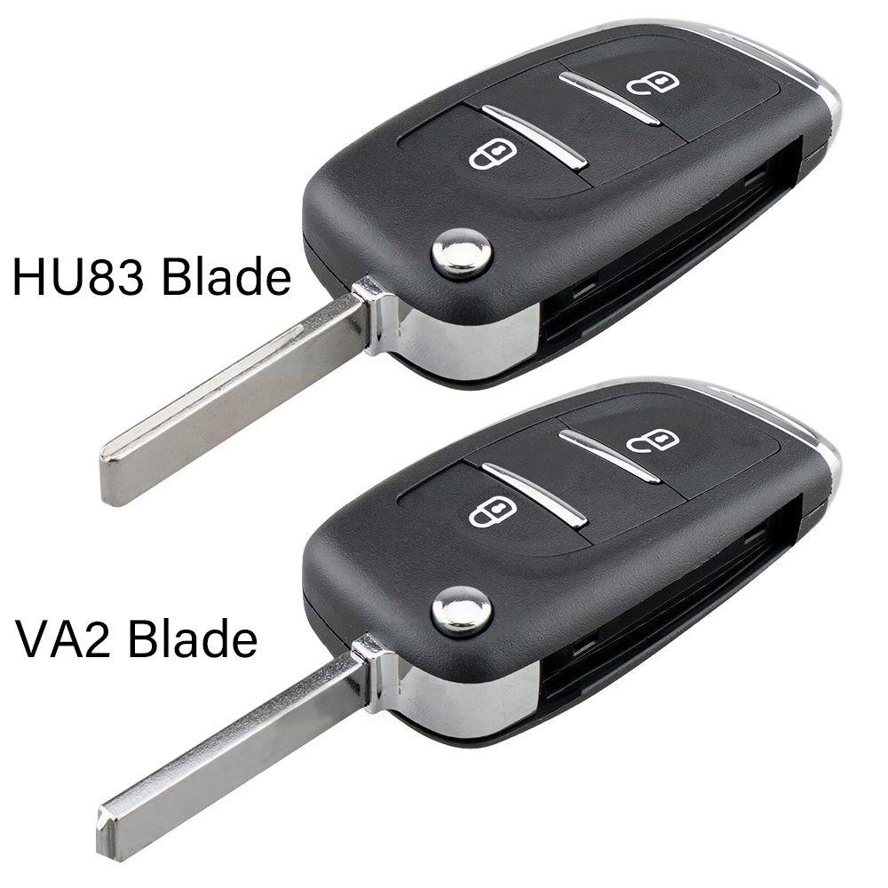 Vỏ Chìa Khóa Xe Hơi Di Động Nâng Cấp Cho Peugeot 306 407 807