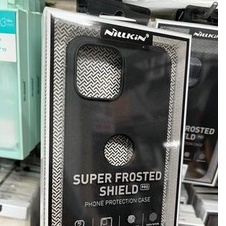 Ốp lưng iPhone 15 Pro Max 14 pro max 13 Pro Max 12 Pro Max 11 pro max Nillkin Frosted Shield lưng sần chính hãng