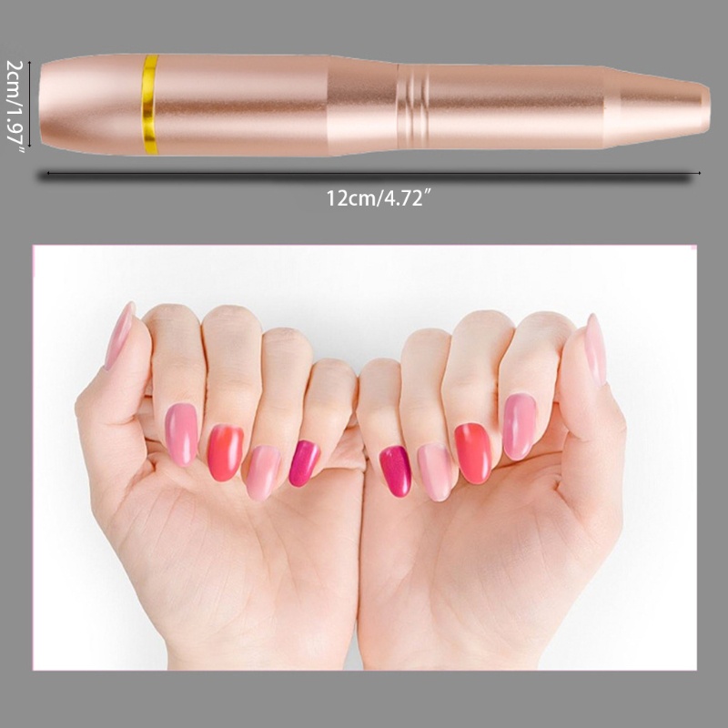 Bộ Máy Mài Đánh Bóng Móng Tay Sạc USB Chuyên Nghiệp