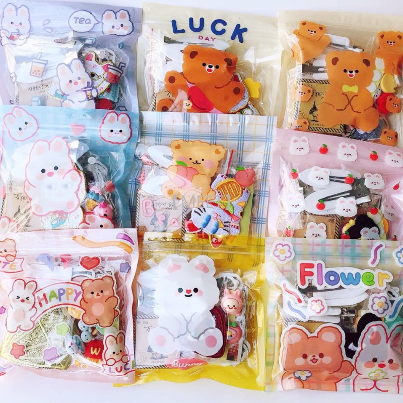 【MEET】{5pcs/SET Vận chuyển ngẫu nhiên} Túi may mắn bất ngờ Túi may mắn bí ẩn