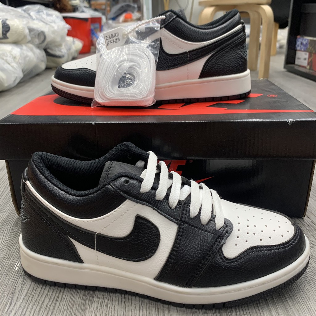 Giày sneaker nam, giày sneaker nữ JD1 Panda/giày jd cổ thấp Panda Đen Trắng nam nữ 36-43