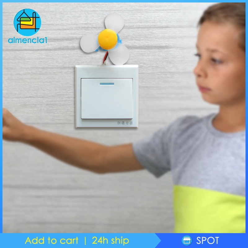 ✨Hàng sẵn sàng✨Bảng Công Tắc Quạt Đồ Chơi Almencla1 Diy Dành Cho Bé