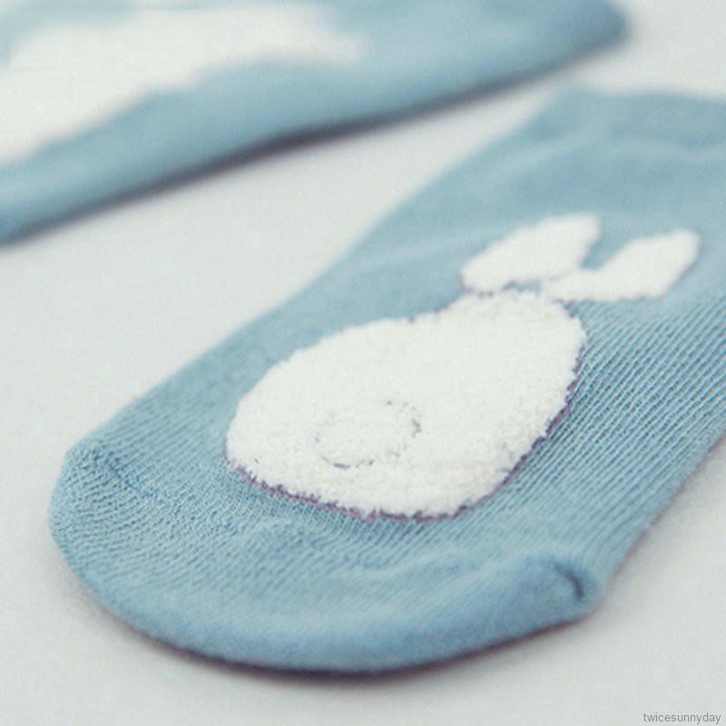 Vớ cotton phối họa tiết xinh xắn dành cho các bé